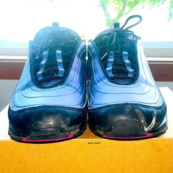 ✳️Nike Air Max ‘97 (Black/Fushia/Grey), Men’s Size 12 / Women’s Size 13.5✳️ - Picture 2 of 12